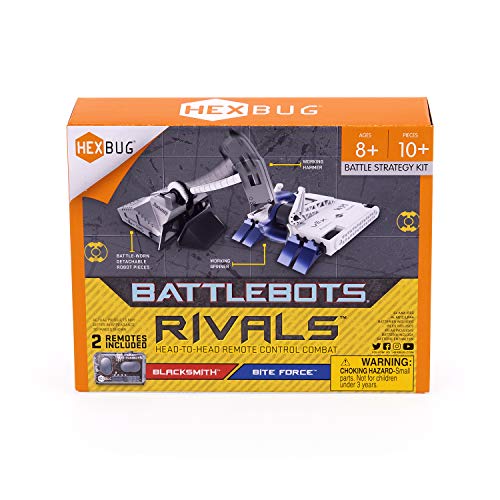 HEXBUG BattleBots Rivals 4.0 (Blacksmith and Biteforce) Toys for Kids, Fun Battle Bot Hex Bugs Black Smith and Bite Force by HEXBUG - Image 6