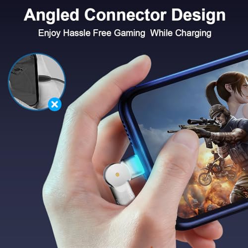 Image of Verilux 240W Type C Cable Fast Charging with LED, 9.8Ft 180 Degree No Tangle PVC C Type Charger Cable with 480Mbps Data Transmission USB C for iPhone 17 /17 Pro /17 Pro Max /16 /15, Galaxy S25 /S24