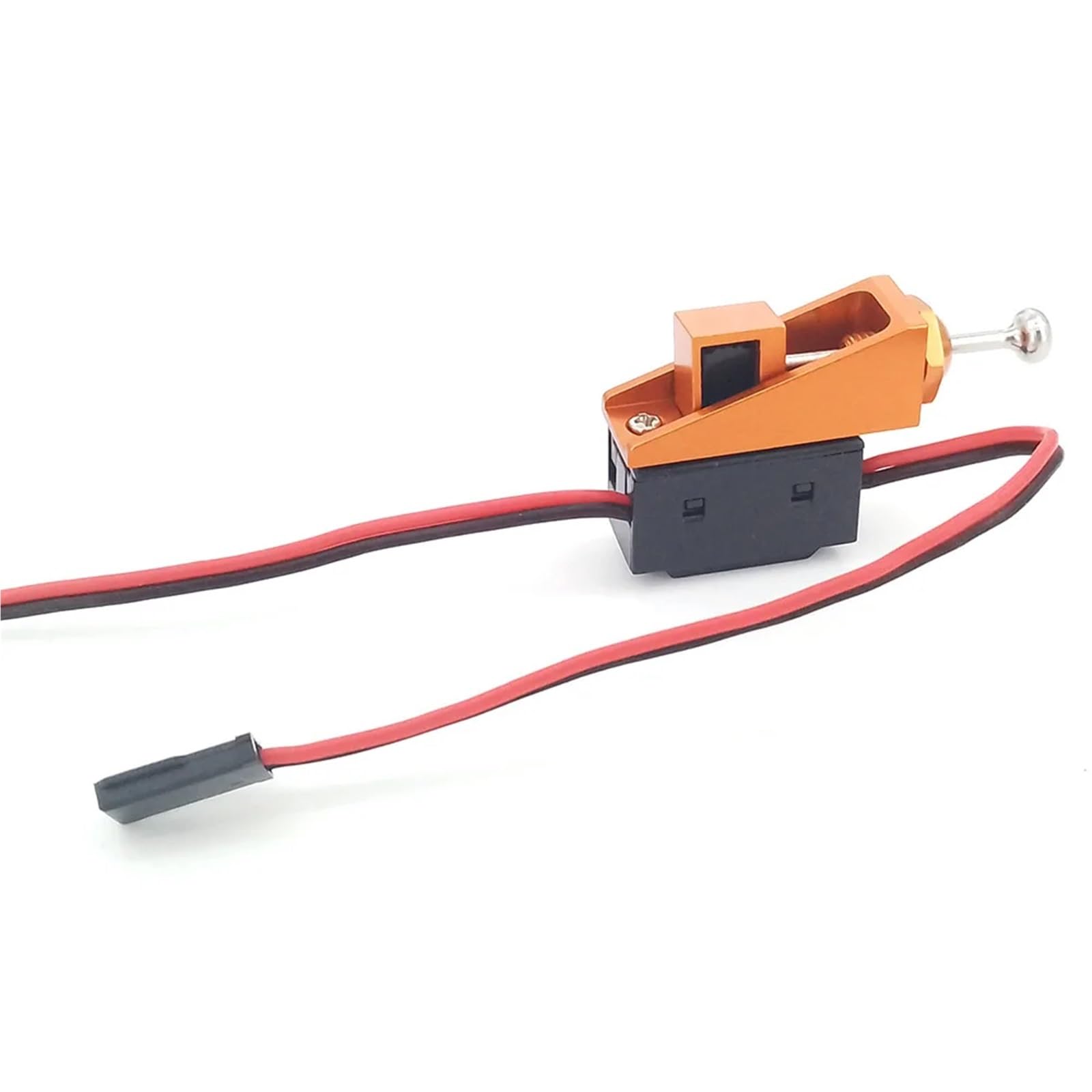Interruptor de Encendido y Apagado del Receptor de Modelo RC con Varilla de Control de Montaje de Aluminio for Caja de Accesorios Impermeable for Barco y Coche RC
