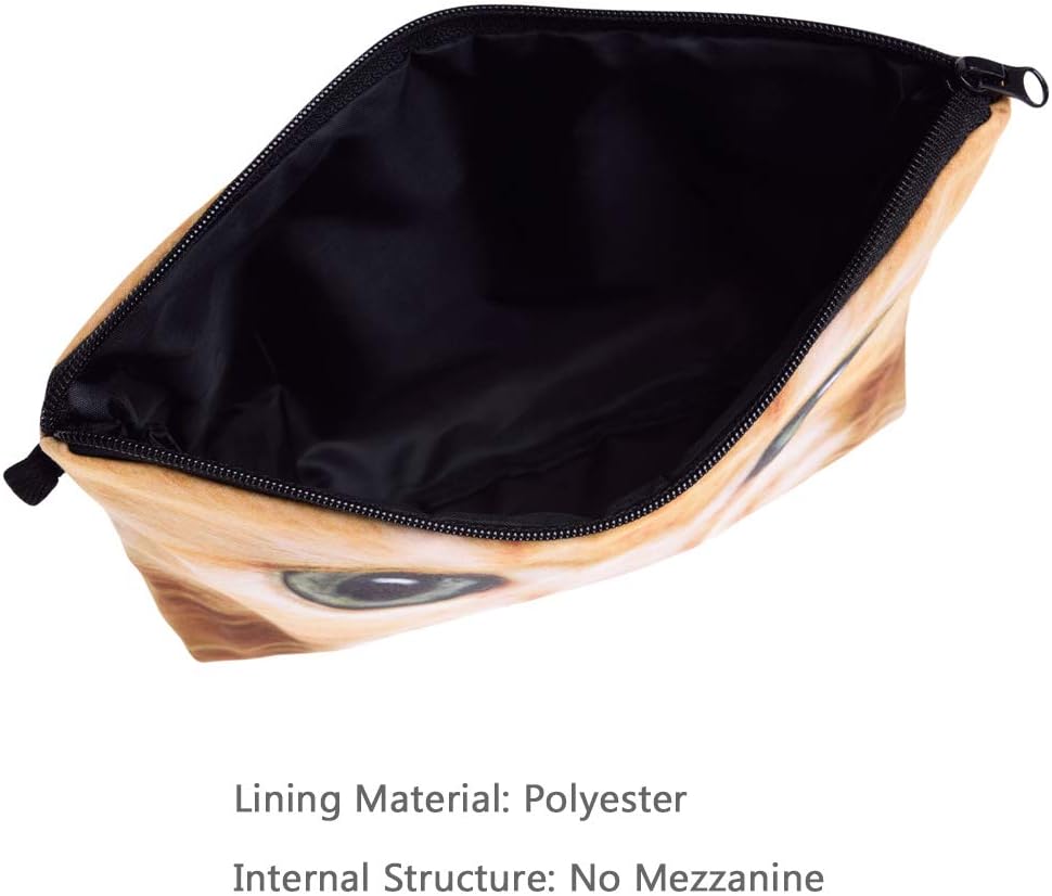 LKMY Makeup Bags Cosmetic Bags,Portable Toiletries Wash Storage Bag Brushes Bag - Image 4