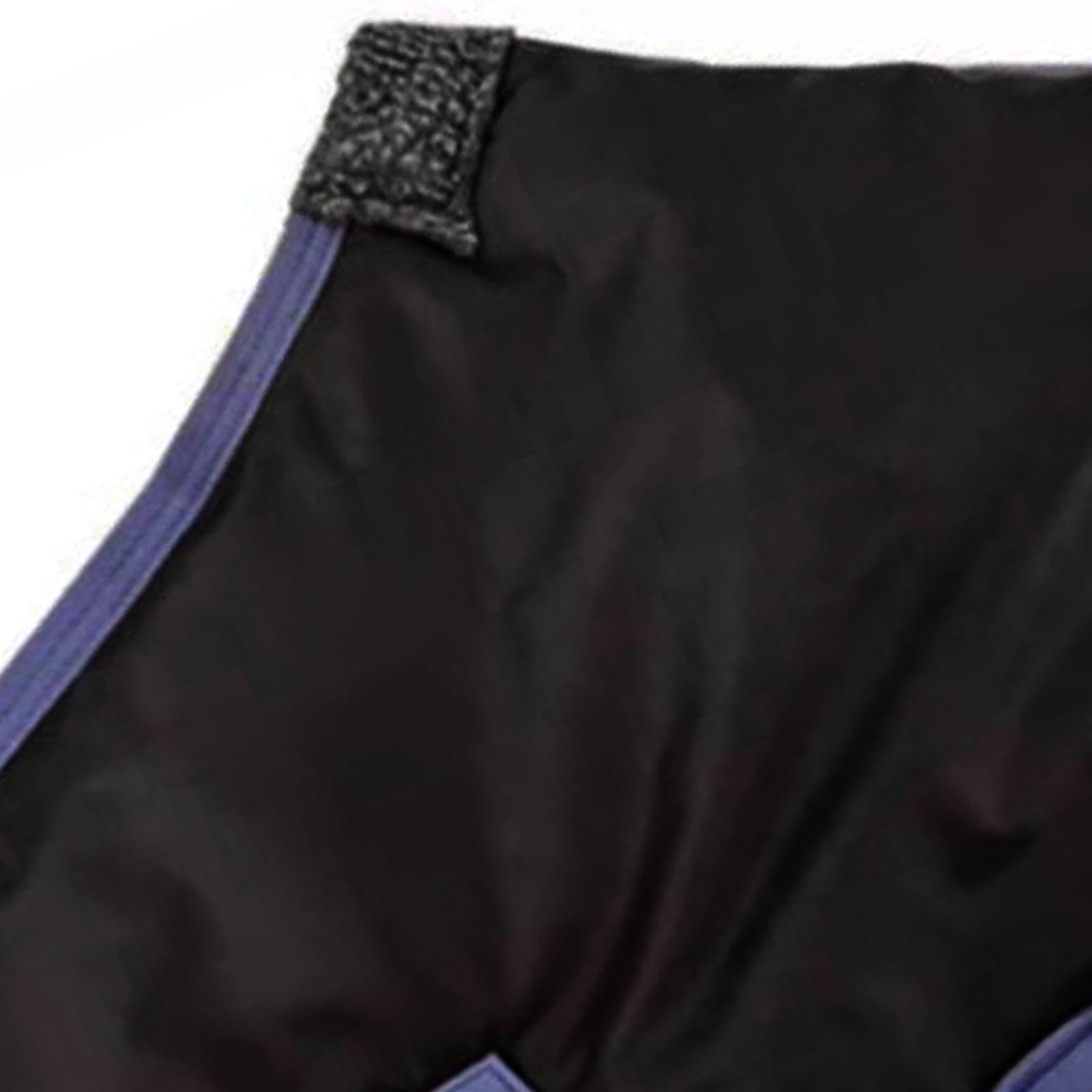 Coperta per Cavalli con Rivestimento Oxford Imbottitura Calda Impermeabile E Traspirante Protezione Antivento Adatta per Scuderie Allenamento, 100 Cm