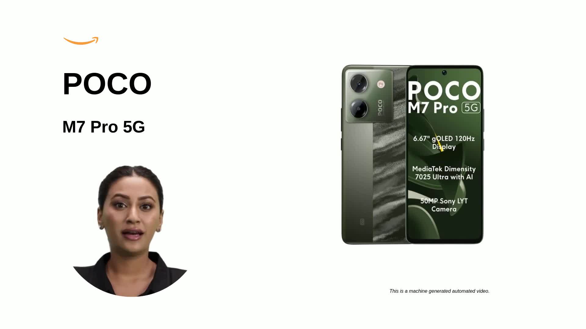POCO M7 Pro 5G, Olive Twilight (6GB, 128GB) : Amazon.in