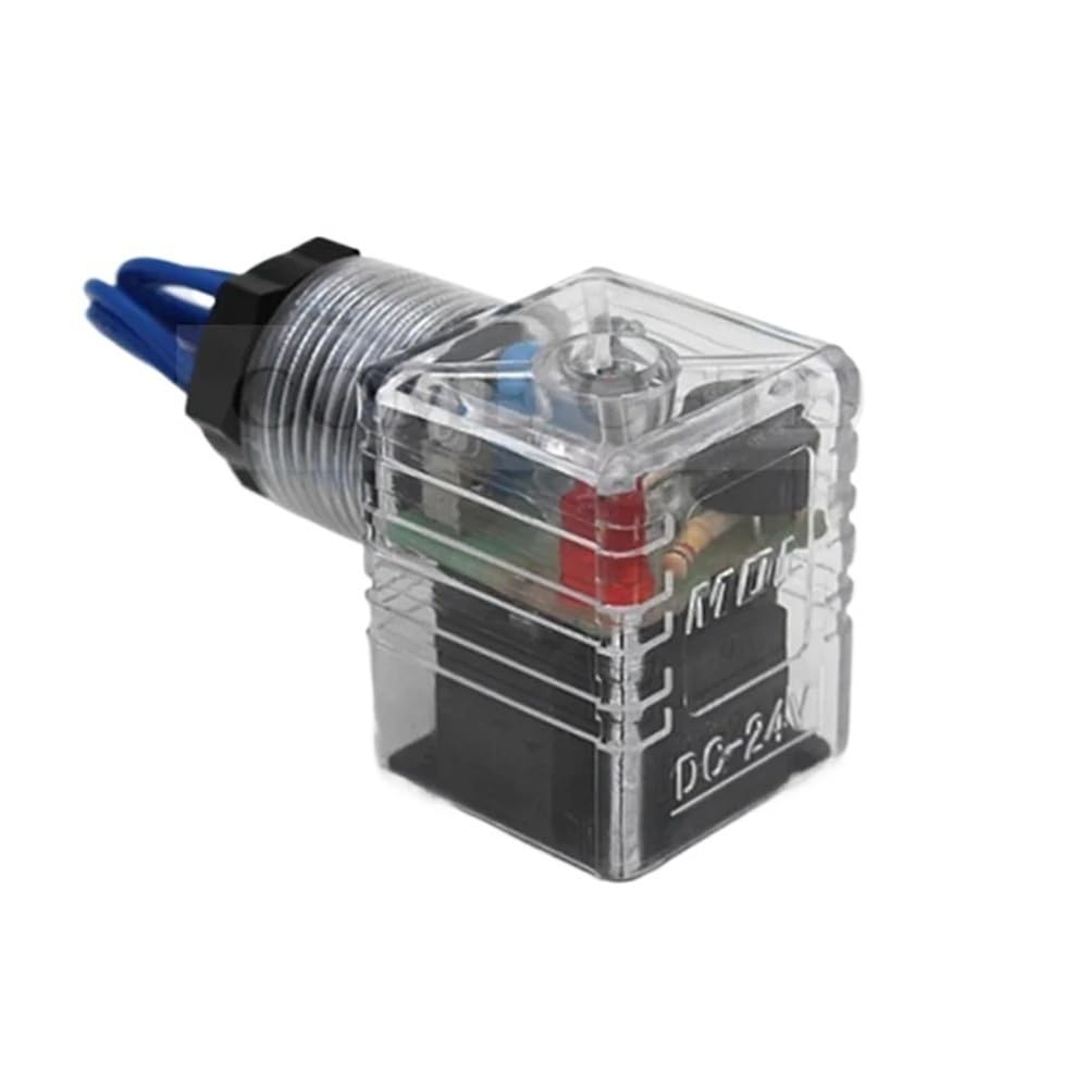 Connecteur DIN43560A haut rendement AC24V à DC24V avec indicateur