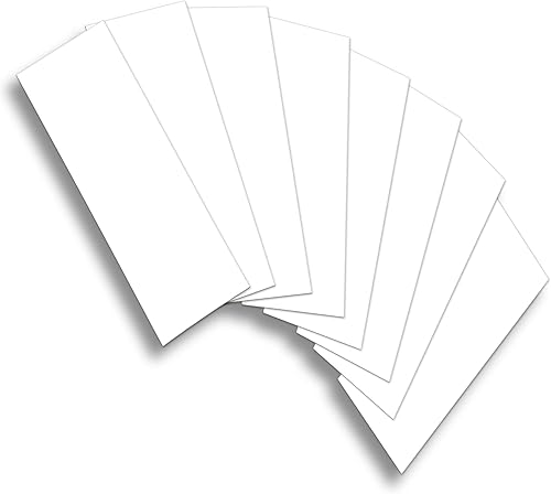 INNO STICKERS Azulejos blancos de metro de 30 hojas para despegar y pegar, azulejos de cocina premium de 4 x 12 pulgadas