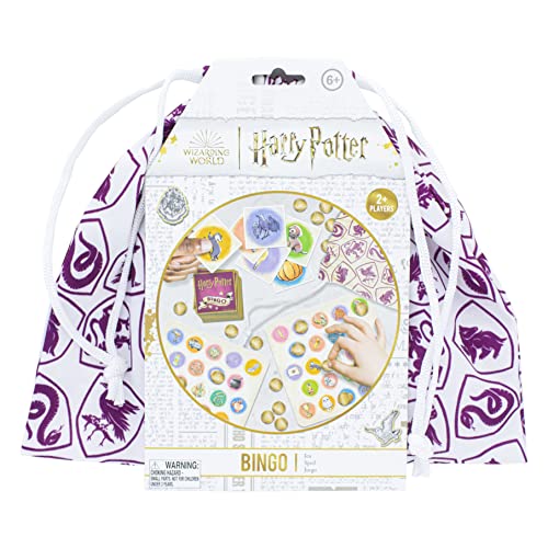 Harry Potter Bingo - Offiziell Lizenziertes Zauberer-Welt-Spiel für Potterheads, Filmliebhaber Geschenk Harry Potter Merchandise