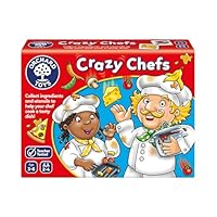 Orchard Toys Crazy Chefs – Cooking & Matching Educational Board Game for Kids Age 3+