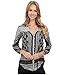 Lucky Brand Women's Placed Paisley Top