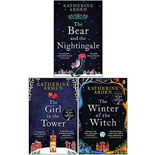 Winternight Trilogy 3 Books Collection Set by Katherine Arden (the winter of the witch, the girl in the tower, the bear and the nightingale)