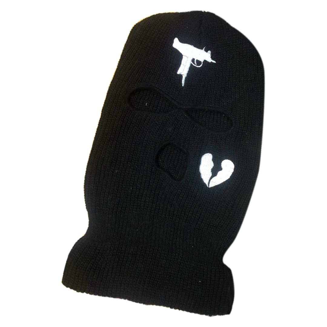 VUJA DÉ  BALACLAVA RichLuner 2 PCS 3 Hole Uzi Balaclava Ski Mask Knitted Face