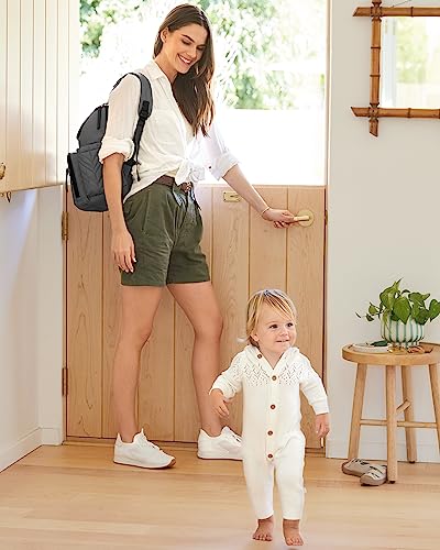 Skip-Hop-Diaper-Bag-Backpack-Forma-Multi-Function-Baby-Travel-Bag-with-Changing-Pad-Stroller-Attachment-Grey