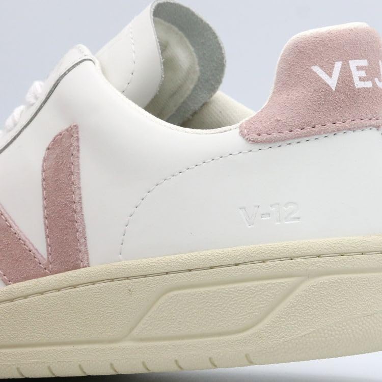 Image of V-12 Leather, White /Babe