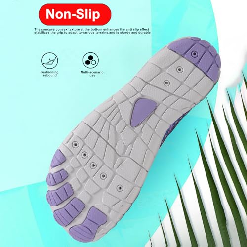Image of Hike Barefoot Shoes Women Men Pro Water Footwear Wide Toe Box Non-Slip Unisex Athletic Outdoor Running Shoes