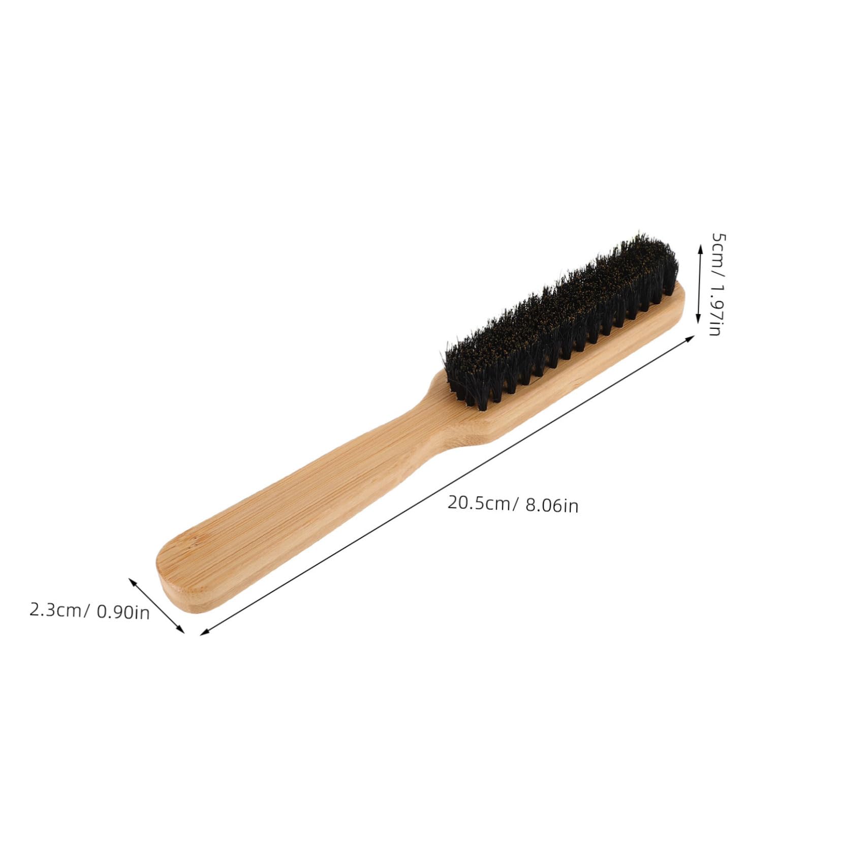 BESTYASH Beard Brush Travel Friendly Grooming Tool for Men for Beard Hair Eyebrow Mustache Styling Durable Multifunctional Brush for Sophisticated Look