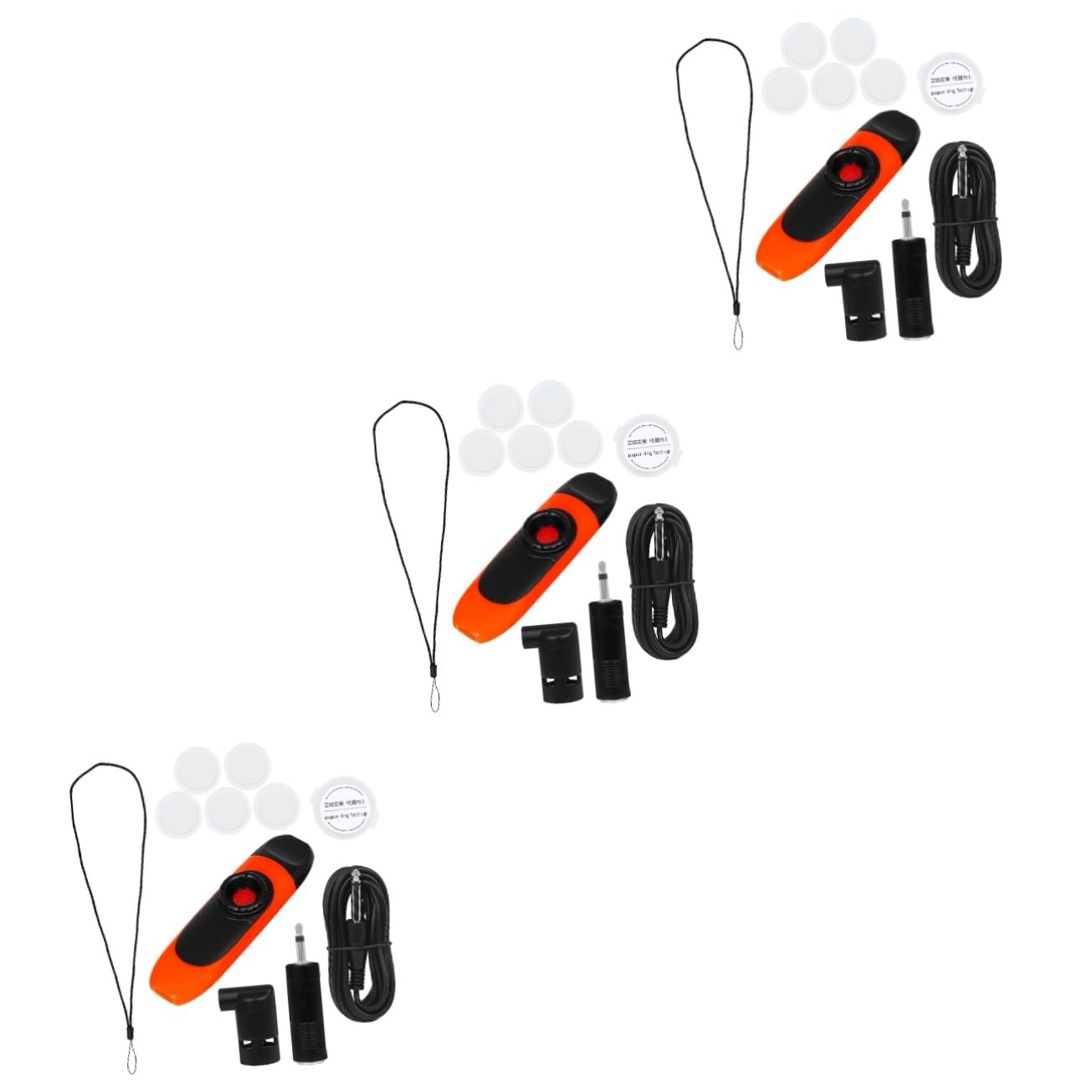 Alasum 3sets Kazoo Per Performance Con Accessori Strumento e Portatile Per Chitarra Ukulele e Pianoforte Facile Colore