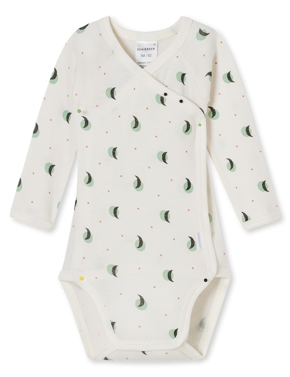 Schiesser Baby Unisex Body Wickelbody 1/1 Langarm - 181781