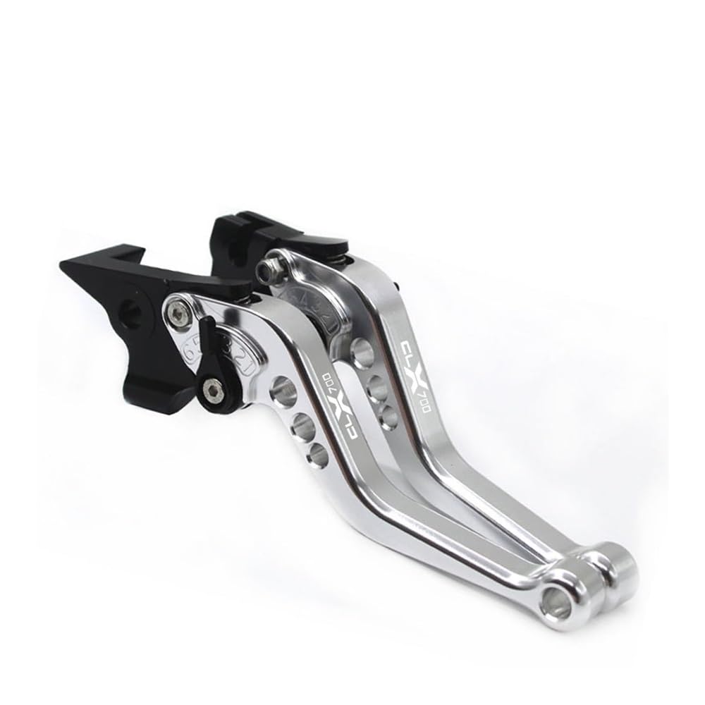 Prsdfg White Brake Clutch Levers Handle Fit For 700 Clx 700Clx 700Cl-X Clx700 Cl-X700 Motorcycle Accessories Short Brake Clutch Levers Handle