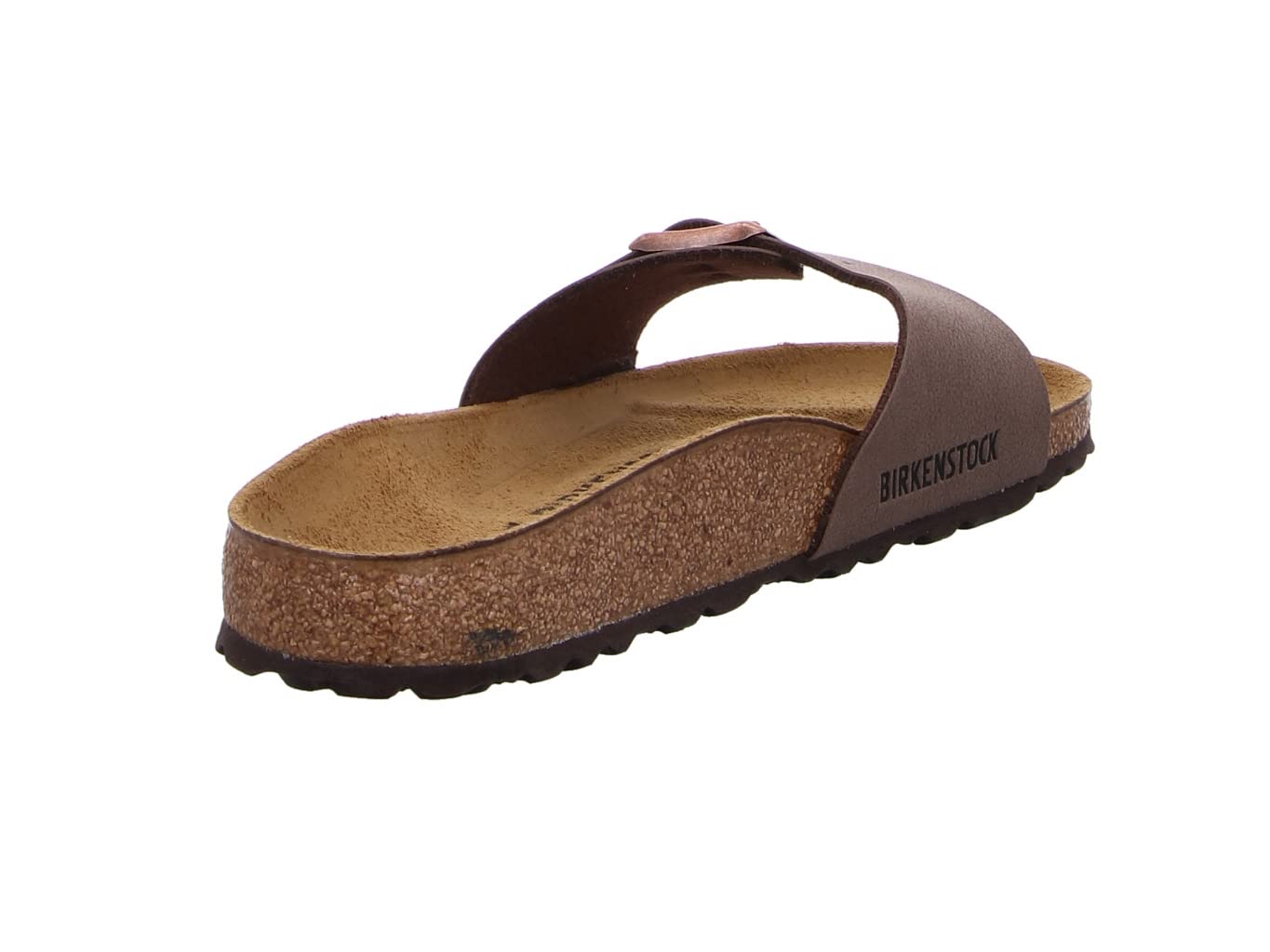 Birkenstock Madrid Sandali Unisex Adulto, Marrone (Mocca Nubuk), 44