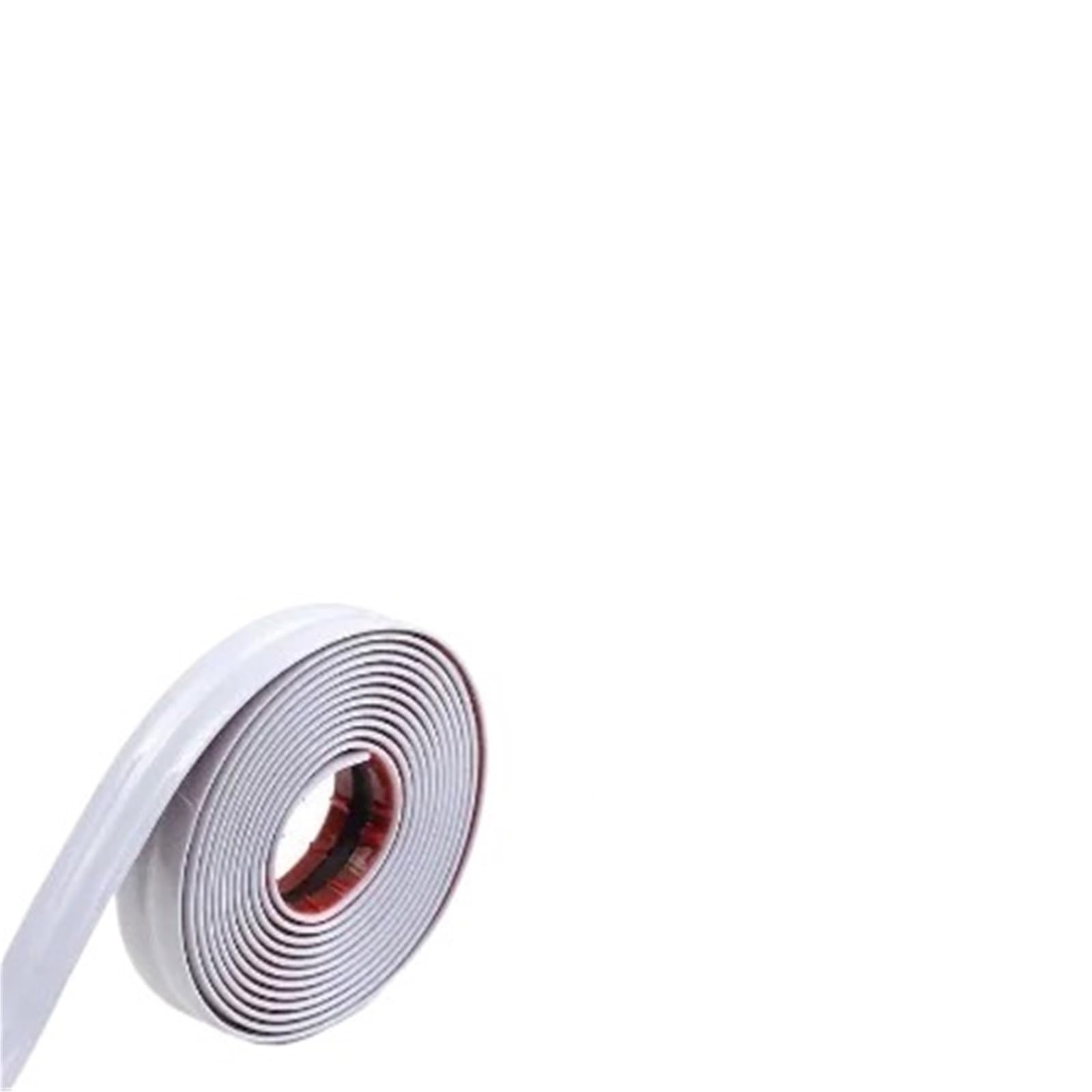 XCTDSVAH Wallpaper Border 5M Self-Adhesive Wall Corner Decor Strip Anti-Collision Mirror Sticker Internal External Home(White)