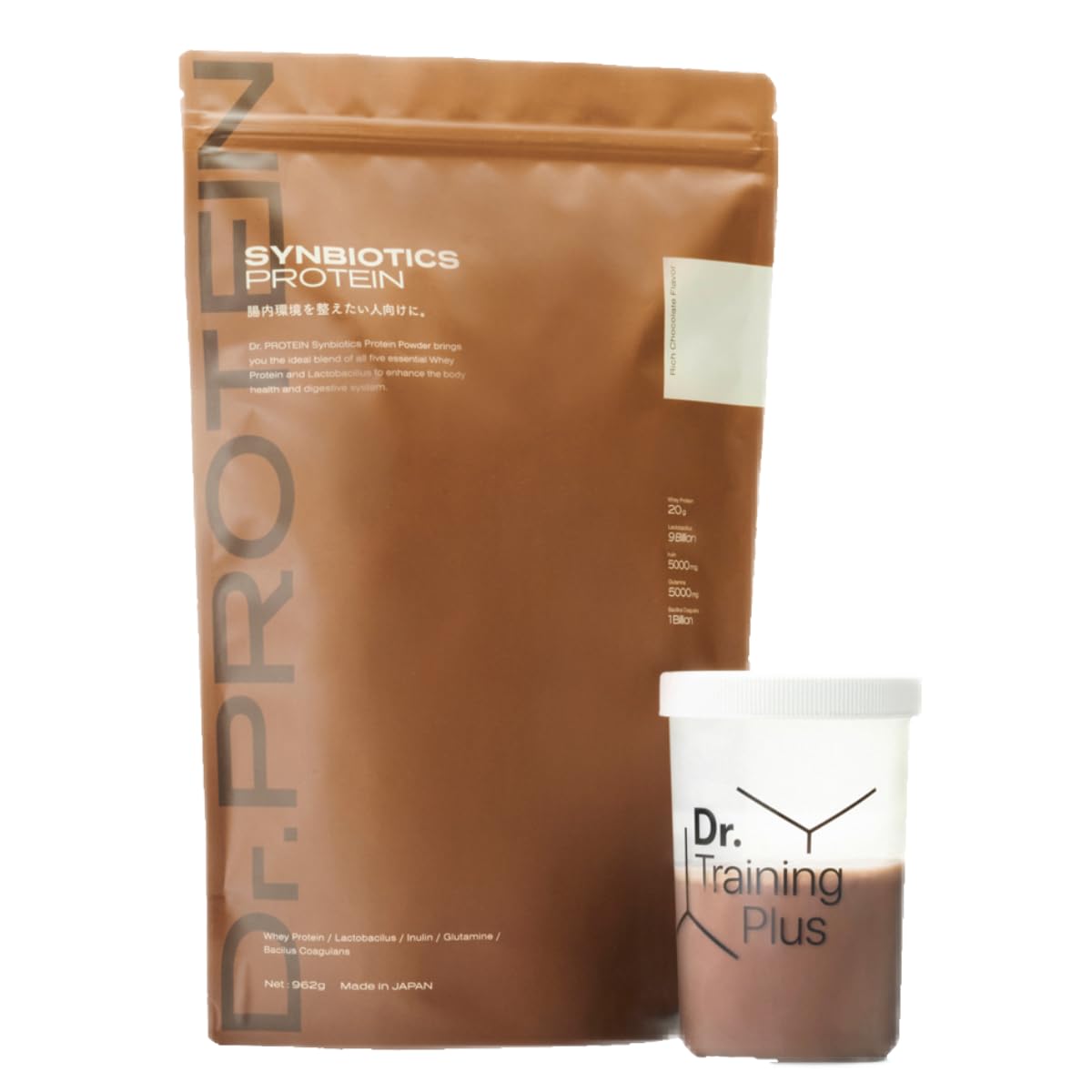 Amazon | Dr.PROTEIN SYNBIOTICS リッチチョコ味 | Dr.トレーニング 