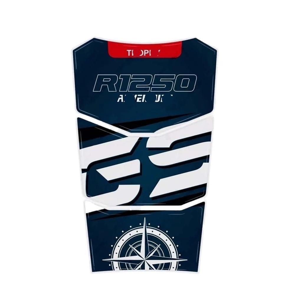 for B&MW R 1250 GS R 1250gs ADV Trophy 2022 2023 Motorcycle Tank Pad Protective Sticker Accessories Traction Fuel Decal Tank