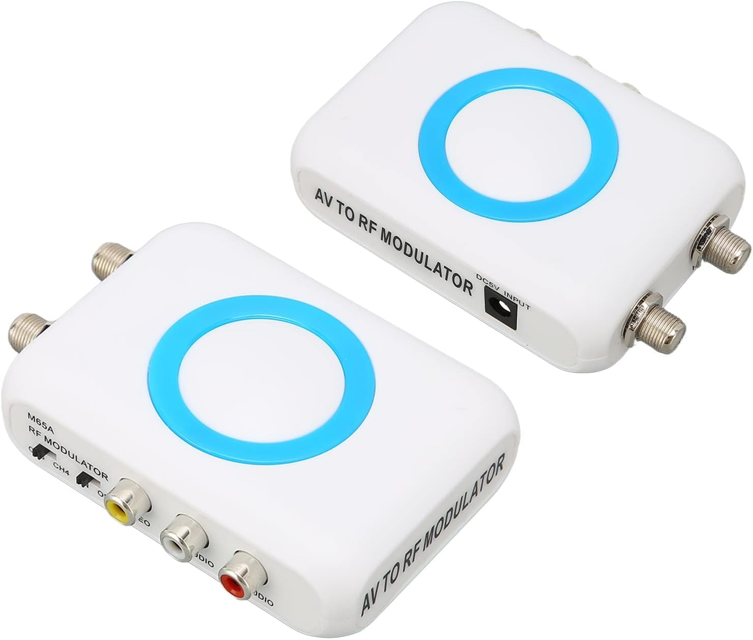 M65A NTSC RF Modulator Support AV Output Professional HD VHF Demodulator Converter for CATV System