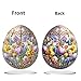 ARTopet DIY Diamond Desktop Ornament Easter Special Shaped Crystal Double Sided Pattern Single Sided Diamond Diamond Art Painting Tabletop Home Ornaments Decor-Easter Floral Egg