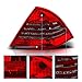AmeriLite Taillights Red/Smoke for Mercedes BenzC Class W203 - Passenger and Driver Side