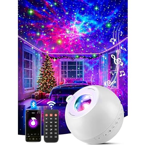 PIKOY Galaxy Projector with Bluetooth and Sounds Cover