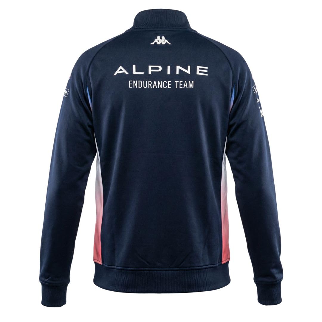 Kappa - Chaqueta Alpine Endurance azul marino y rojo