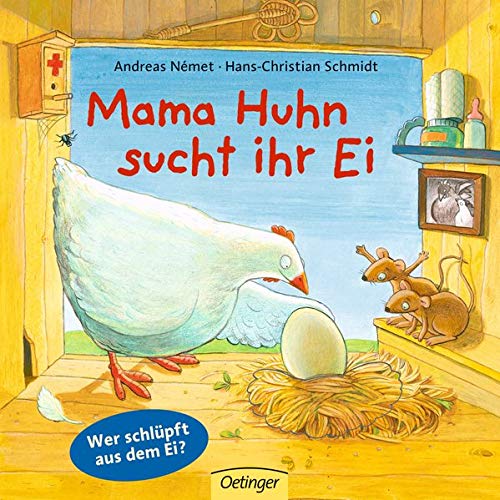 Mam Huhn sucht ihr Ei