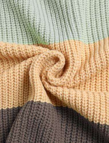 Image of ZAFUL Sweaters for Women Off Shoulder Knit Sweater with Long Sleeve Loose Pullover Jumper Tops
