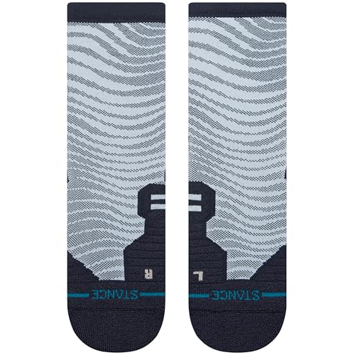 Stance Unisex Eyed Mid Crew Ice Blue Large2