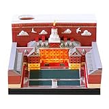 SIWEME 3D Art Calendar Memo Pad 2026,Time Piece Calendar 3D Harvard University Creative Rip Away Calendar Paper Carving Note