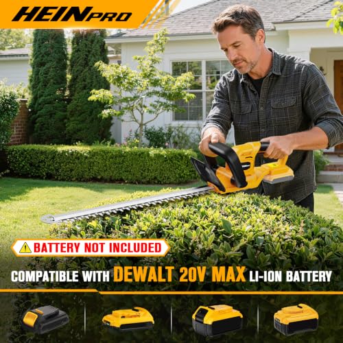 HEINPRO Hedge Trimmer Cordless Compatible with Dewalt 20V MAX Battery by HEINPRO - Used condition - Image 2