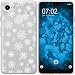 Produktbild PhoneNatic Case kompatibel mit Google Pixel 3 XL Silikon-Hülle X Mas Weihnachten Schneeflocken M2