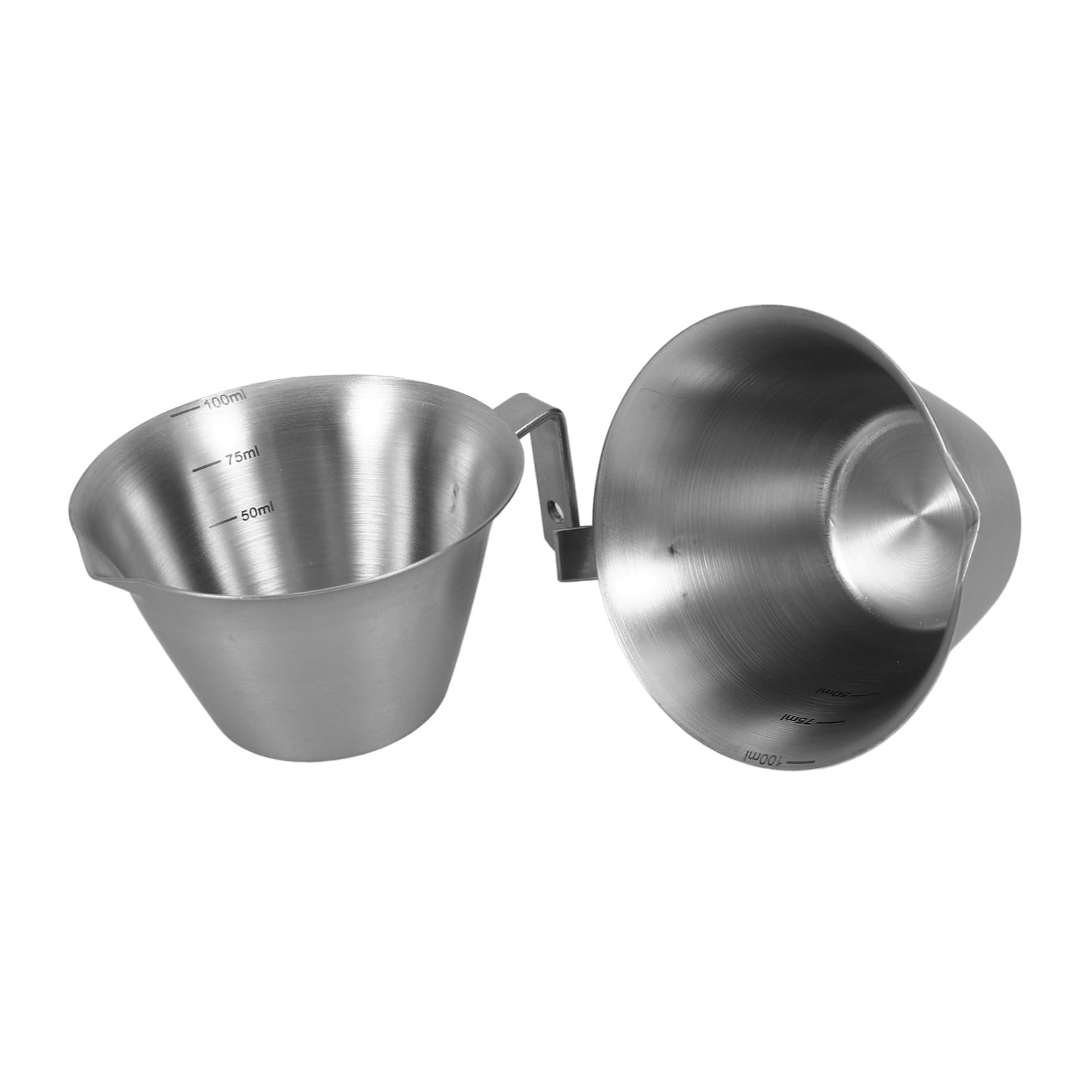 PRETYZOOM 10piezas Taza Medidora Inoxidable Para Espresso Con Diseño Ergonómico Para Café Casa y
