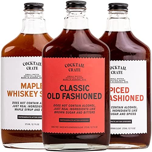 Cocktail Crate Whiskey Lover's 3 Pack Drink Mixers Award