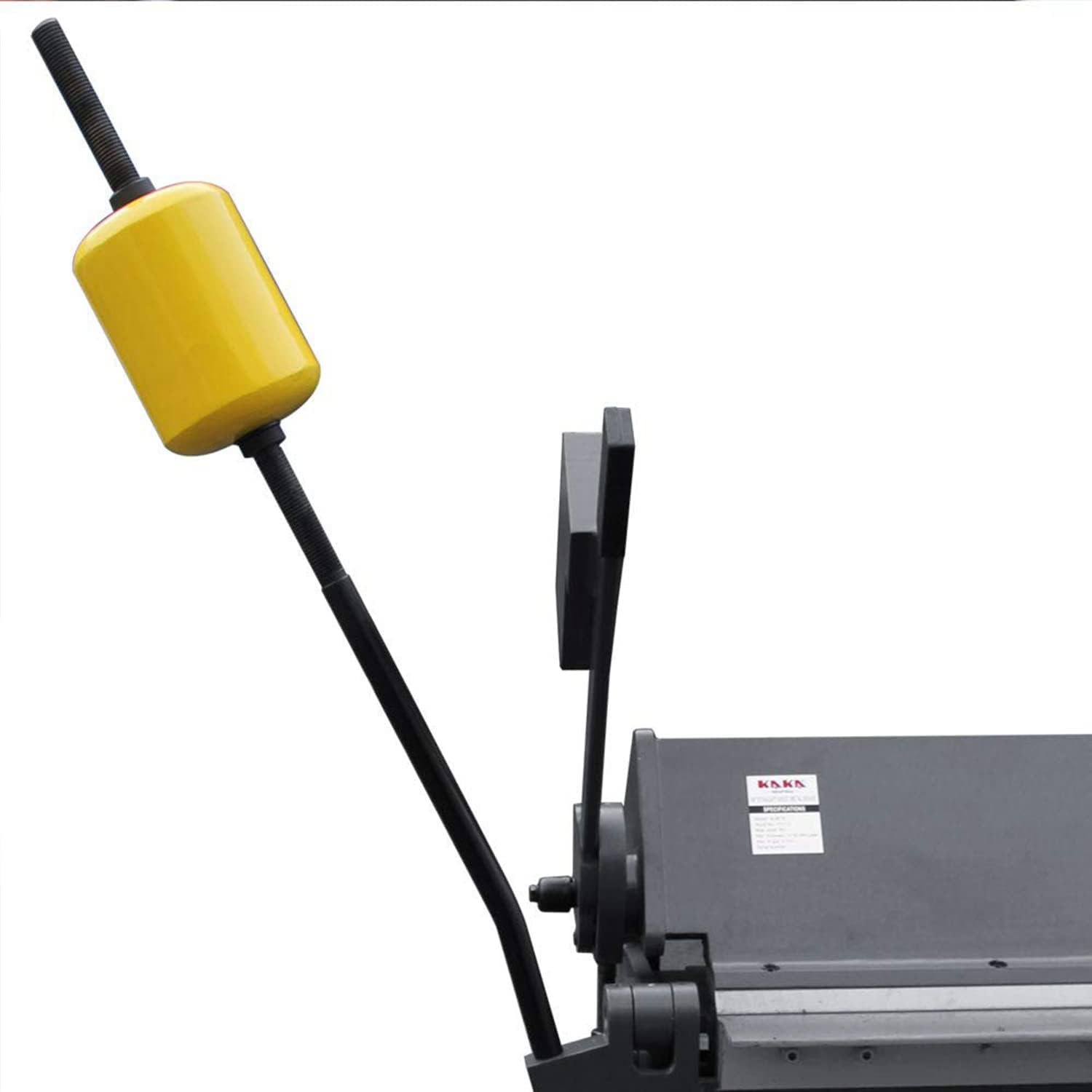 KAKA INDUSTRIAL Sheet Metal Brake,48-Inch Straight Brake12-Gauge (0.1 inch) Mild Steel Capacity Heavy-Duty Metal Brake Bender, 0-135 Degree Adjustable Floor Siding Brake W-4812T