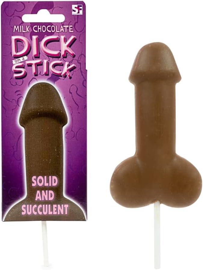 Milk Chocolate Dick on a Stick Naughty Gift Hen Party