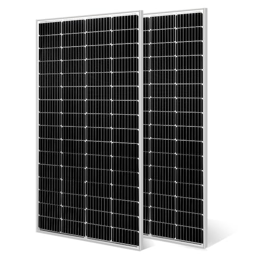 SUNGOLDPOWER 400 Watt Solar Panel, 2PCS 200W Monocrystalline Solar Panels for 12V/24V/48V System, High Efficiency Solar Module Grade A Solar Cell for RV, Boat, Marine, Rooftop and Off-Grid
