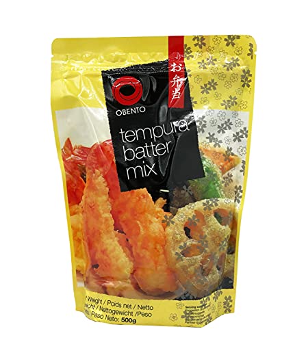 Obento Tempura Batter Mix Tempura Back-Frittiermischung, 500 gramm