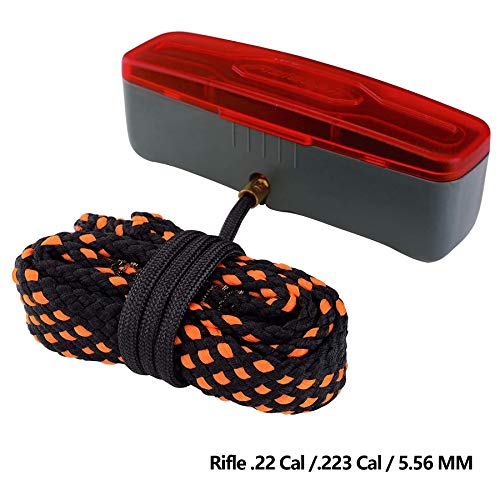 Raiseek Gun Bore Cleaner Snake Brush Bore Cleaning System for 5.56mm 9mm 7.62mm
