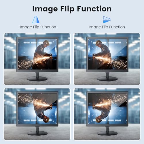 Image of Eyoyo 17-Inch Security Camera Monitor, 1280x1024 5:4 Display