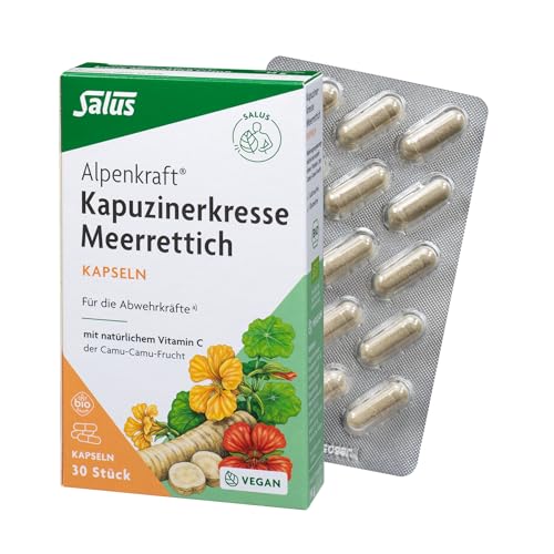 Salus - Alpenkraft Kapuzinerkresse-Meerrettich Kapseln - 1x 30 Kapseln (14g)