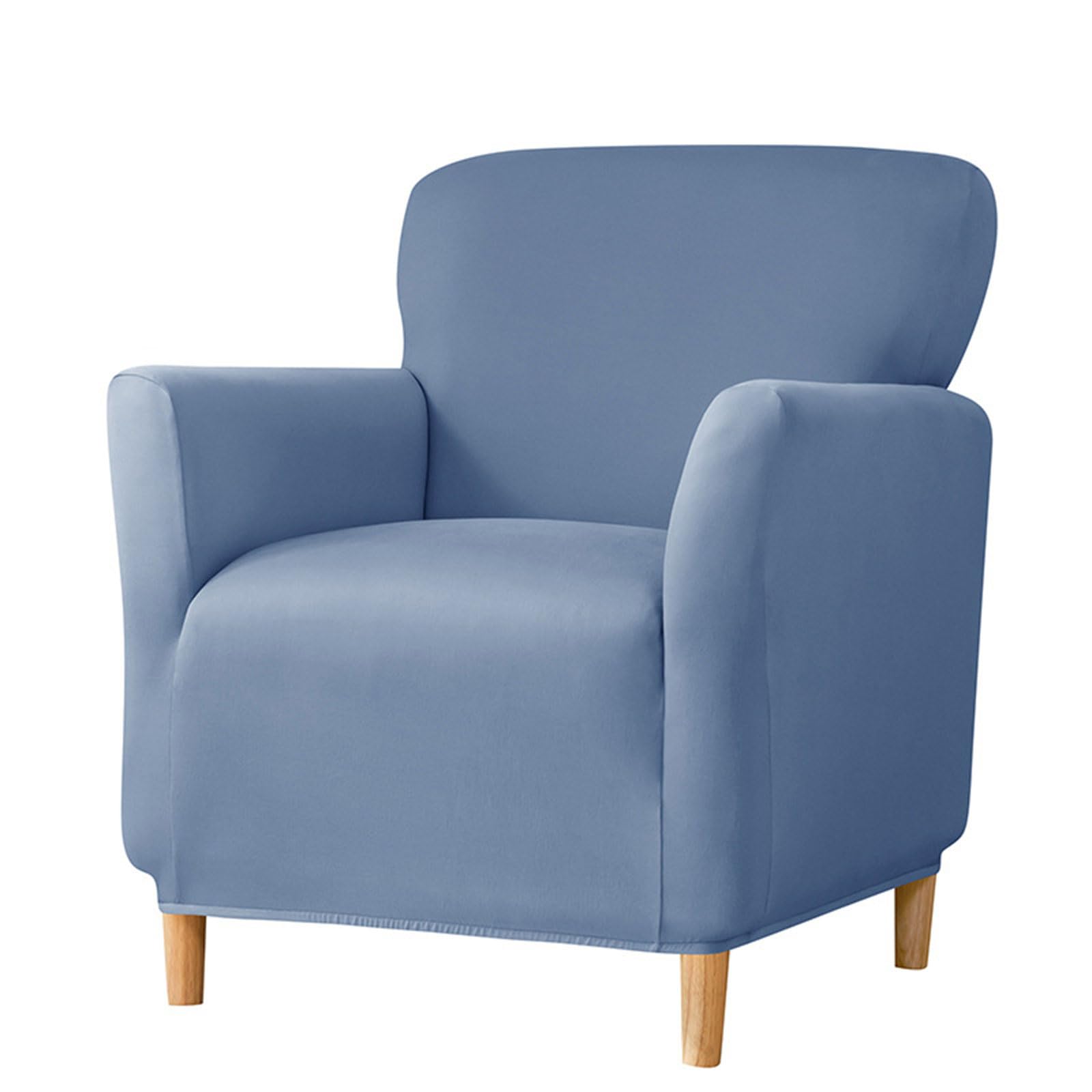 Beimus Luxurious Single Seats Sofa Slipcover Milk Silk Fabric, Sofa Couch Covers for Living Room or Bedroom Single Armchair Slipcover