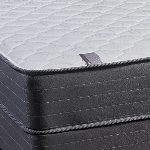 Spring Solution, 10-Inch Medium Plush Tight Top Innerspring Mattress & 4" Wood Box Spring Set, Twin #TOP2