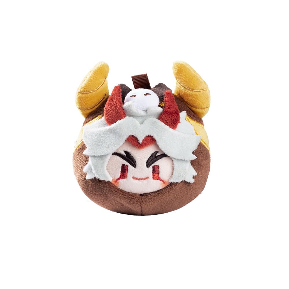 GENSHIN IMPACT Teyvat Zoo Themed Plushie Keychain - Arataki Itto