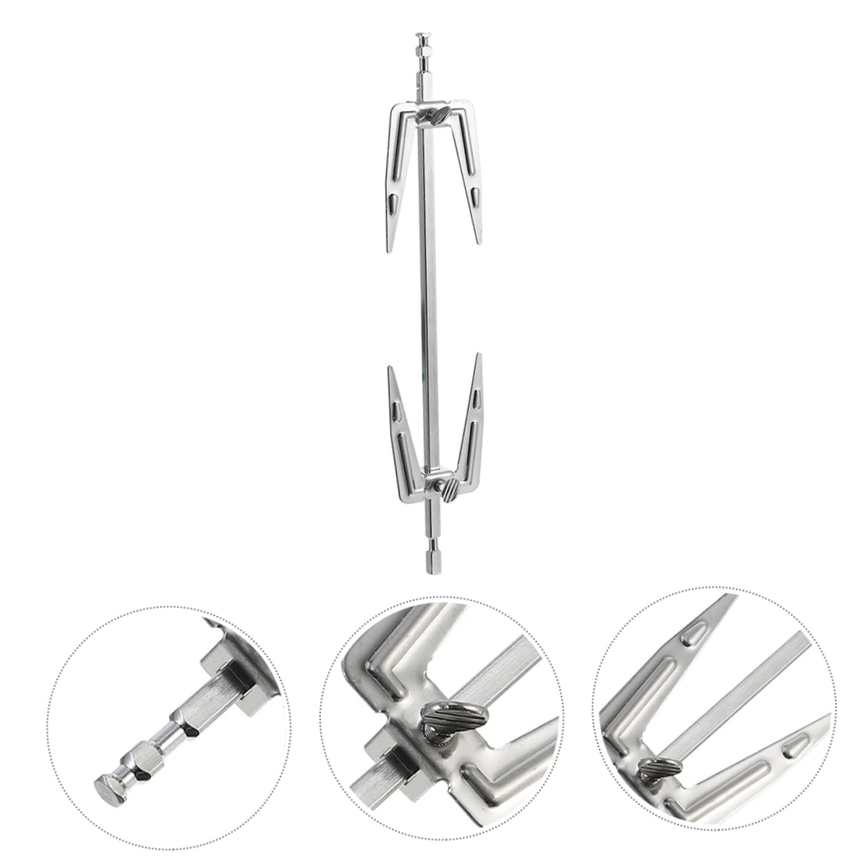 Toddmomy 3pezzi Forchette Bbq Inossidabile Girevoli e Versatili Per Grigliate Accessori Per Barbecue Per e