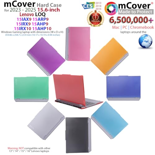 Carcasa rígida mCover para Lenovo LOQ 15ARP9 ventilada 3
