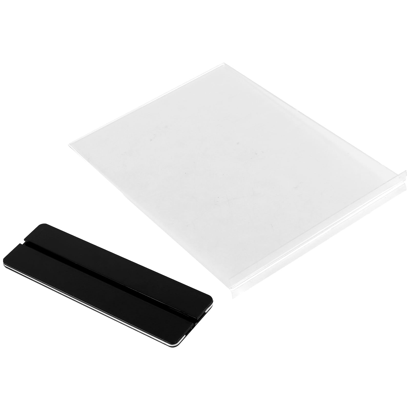 8 Stück Aufsteller A4 Acryl, Tischaufsteller A4, Transparent Preisschilder Ständer für Büro, Restaurant und Einzelhandel